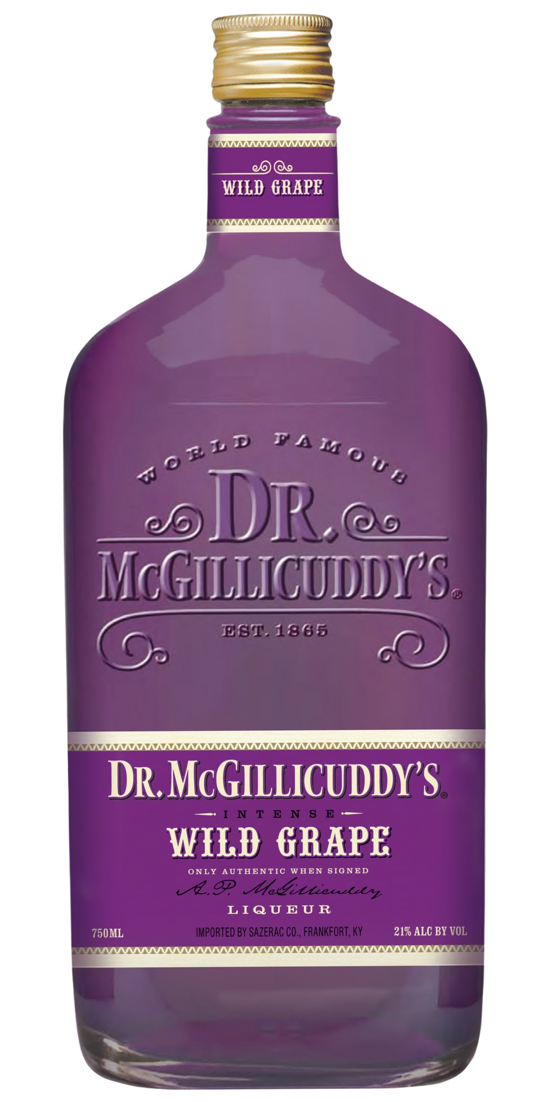 Dr. McGillicuddy's Wild Grape Liqueur 750ml 42 Proof