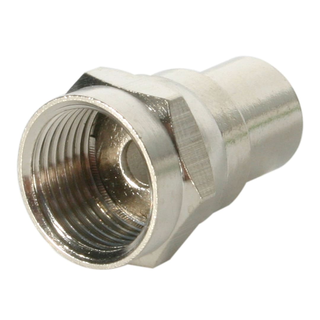 Crimp RG6 "F" Male Connectors - Bulk