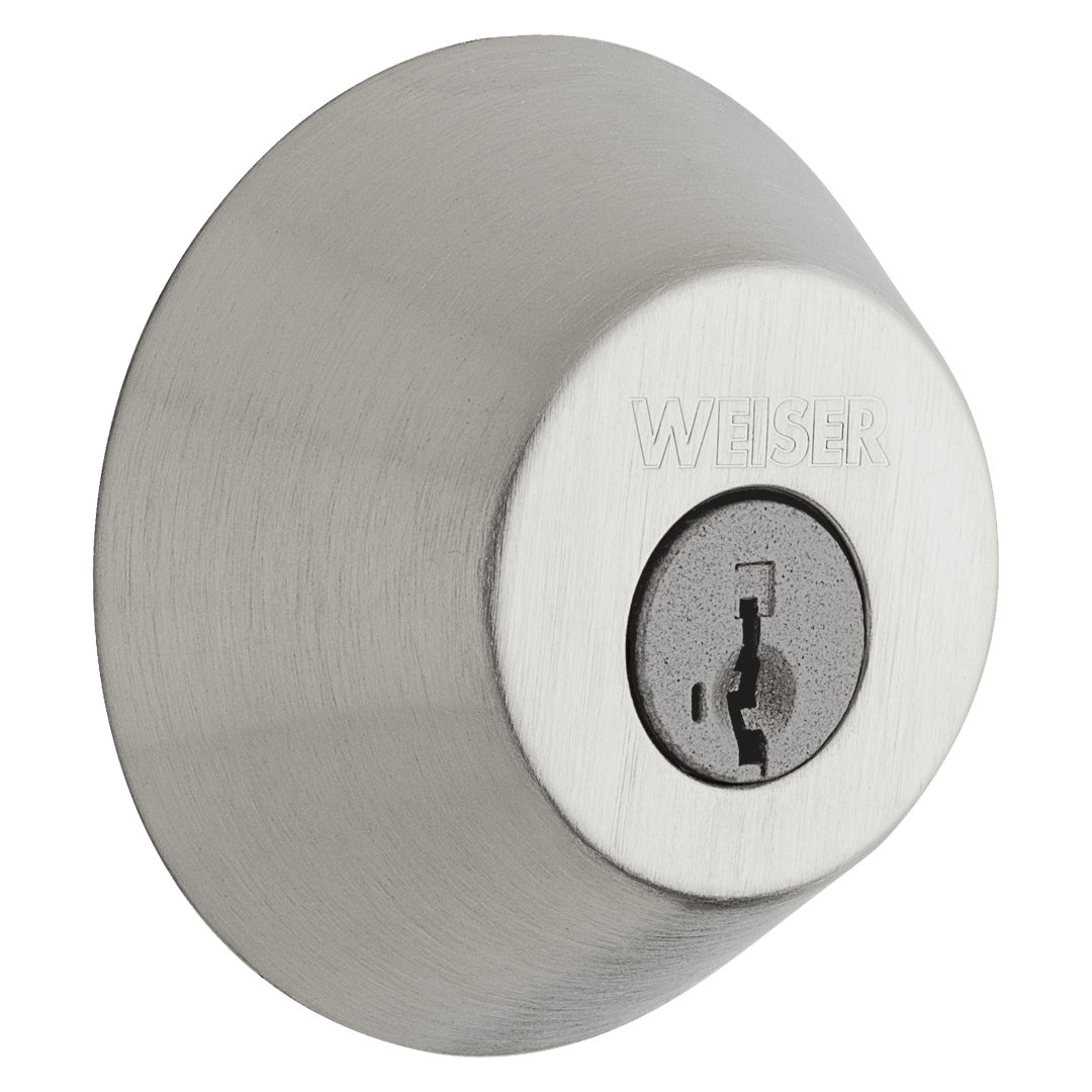 Weiser GD9471 Deadbolt - featuring SmartKey in Satin Chrome