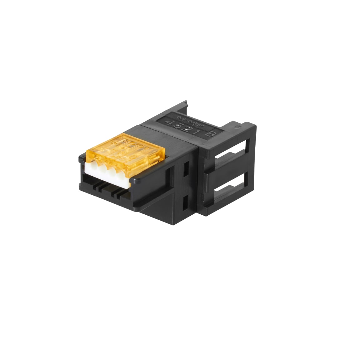 3M™ 37C04-2206-000 FL, Mini Clamp, Buchsenstecker für Kabelmontage, 04-polig, 37C Serie, 22-20 AWG, 0,20µm Au, grau