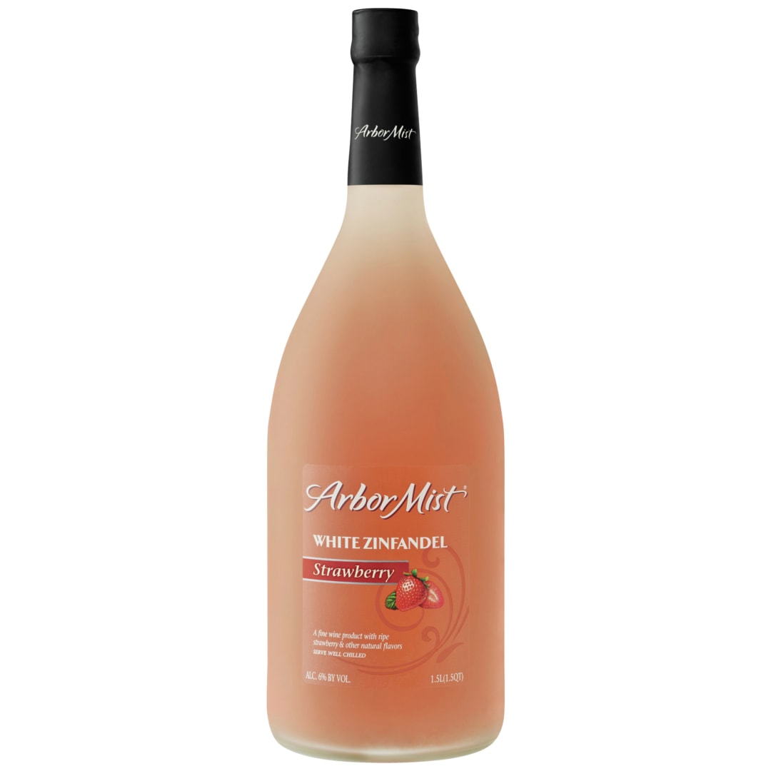 Arbor Mist Strawberry White Zinfandel Sweet Wine 1.5L