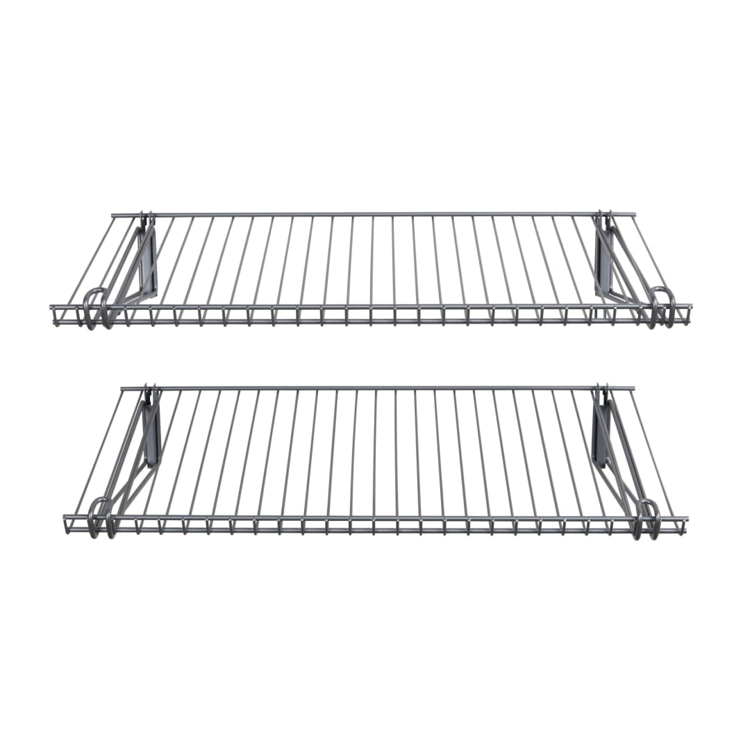 Rubbermaid 4 foot Shelf Kit -Titanium