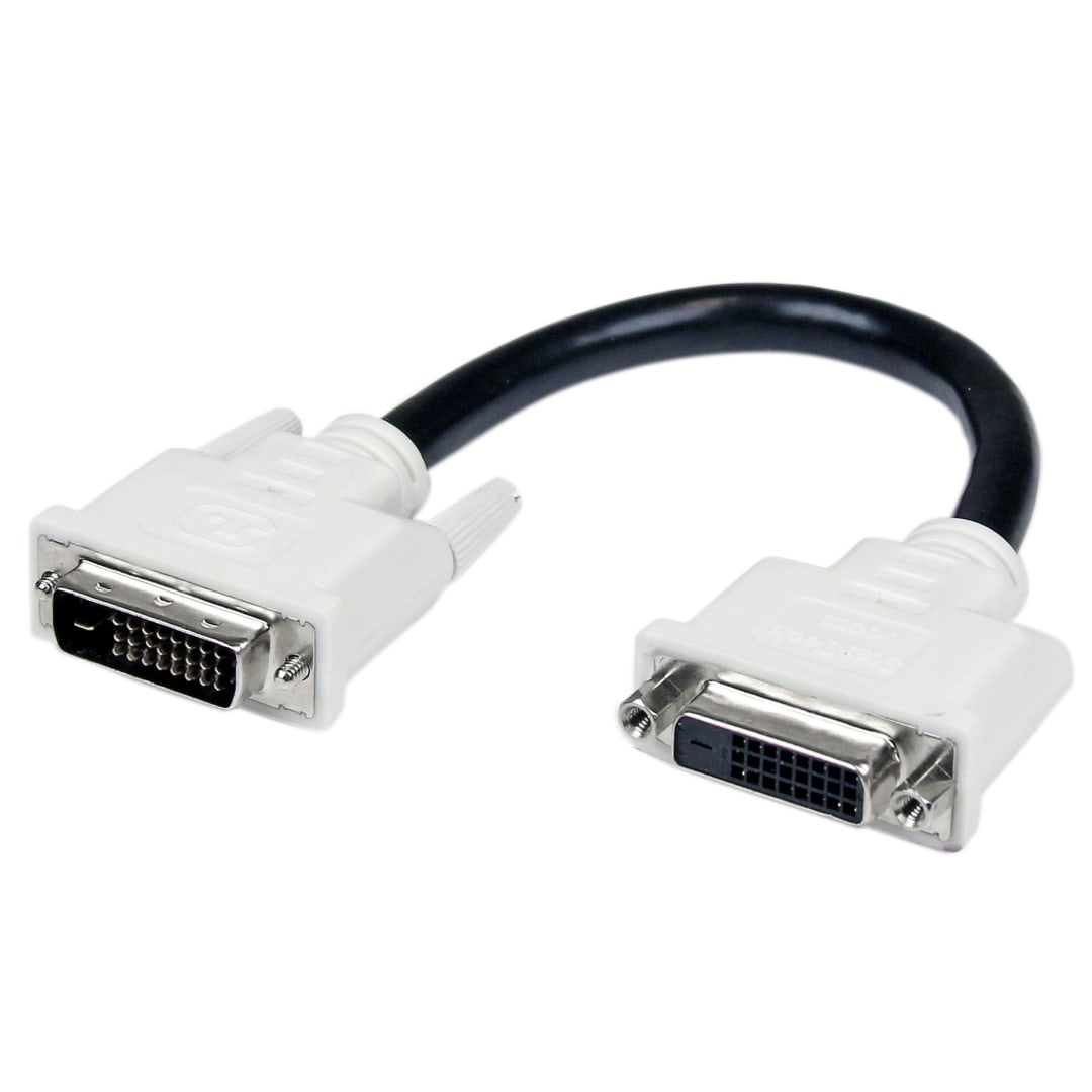 6in DVI D Dual Link Digital Port Saver Cable M F