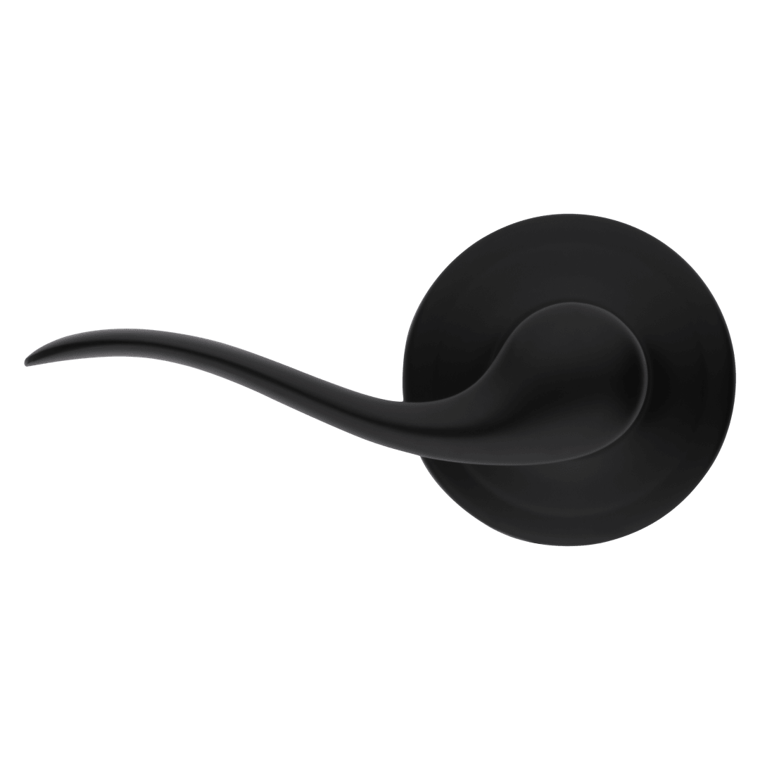 Toluca Left-Handed Half-Dummy Lever in Matte Black