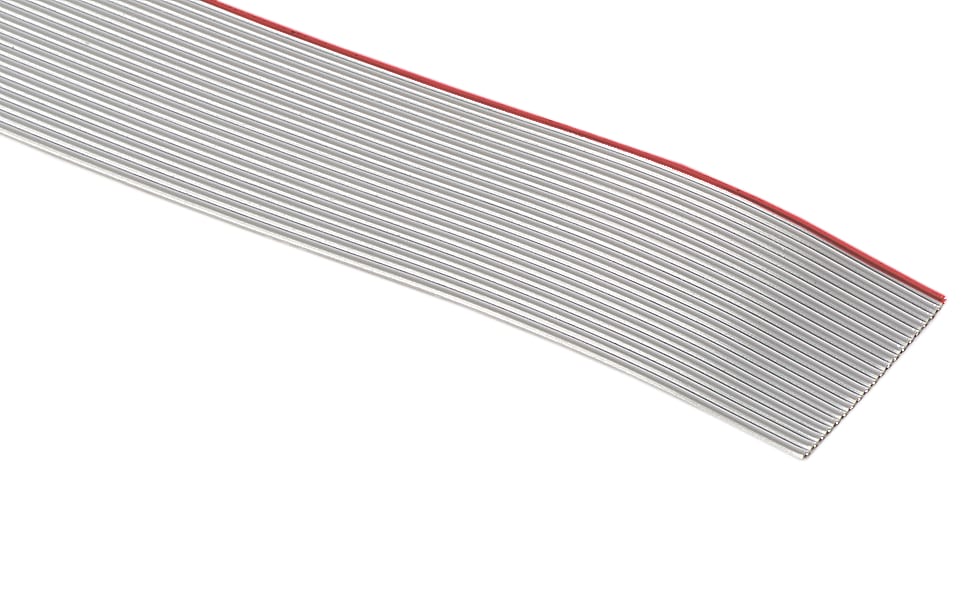 3M™ 3801/09, Flachbandkabel, 09-polig, 3801 Serie, Litzenleiter, 1,27 mm, Grau, 30,5 m/Rolle