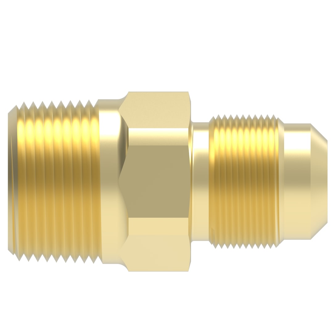 Aeroquip 1/4 NPT X 3/8 Male Sae Brass