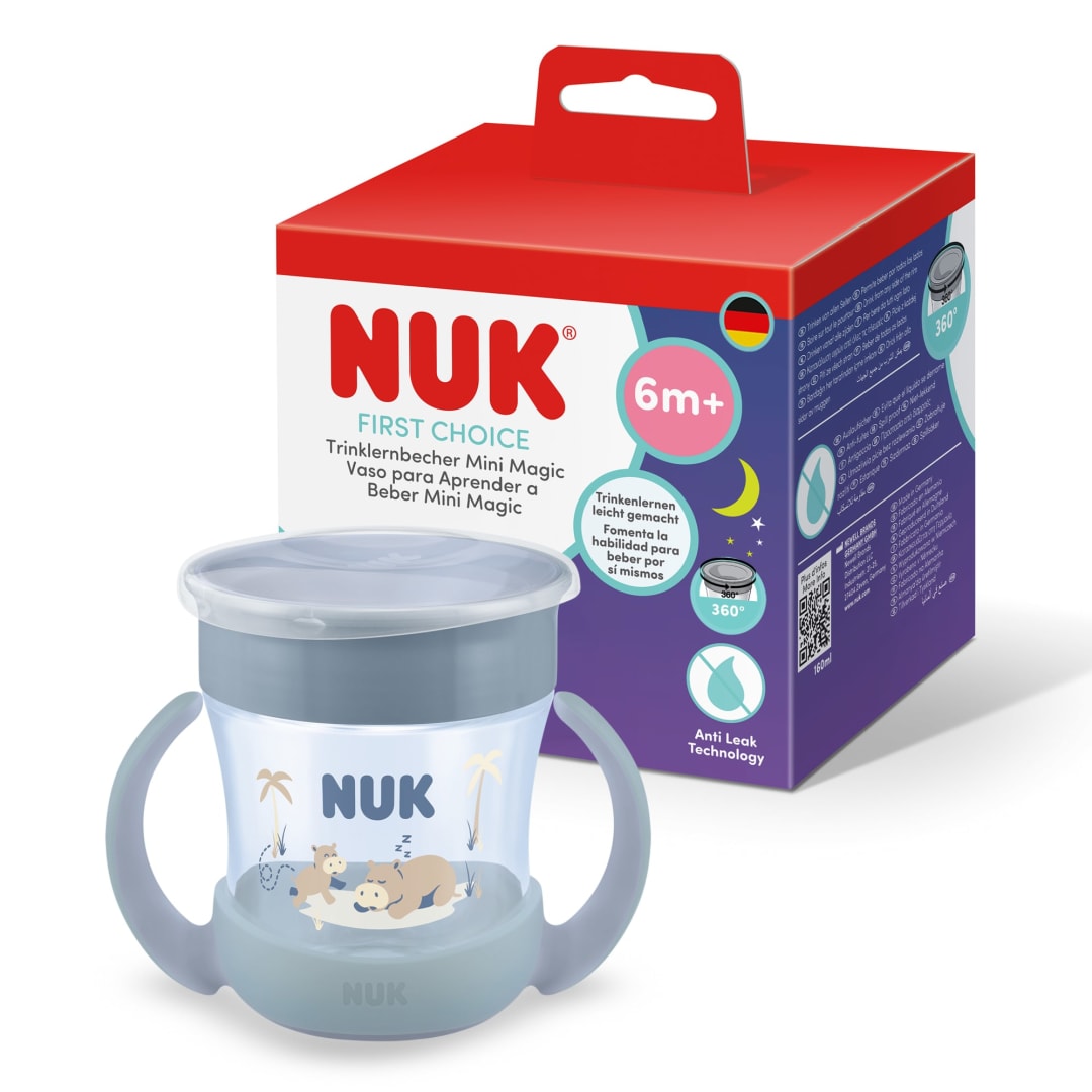 NUK FC LC MINI MAGIC NGT CL2 HIPPO FS