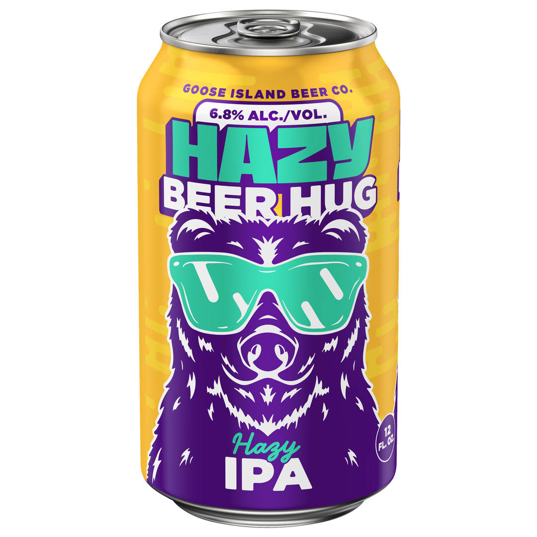 Goose Island Hazy Beer Hug Hazy IPA 12 oz Single CAN 6_8ABV