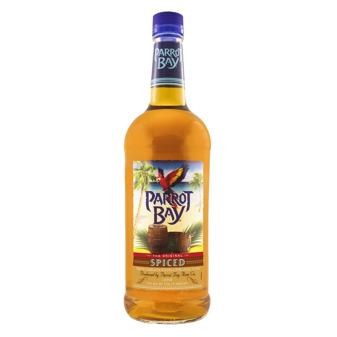 Parrot Bay Spiced Rum 1l 70 Proof