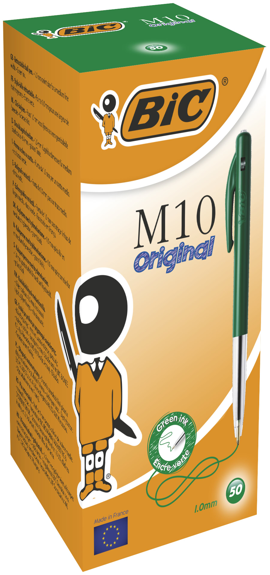 M10 MEDIUM BOX50 GREEN EU