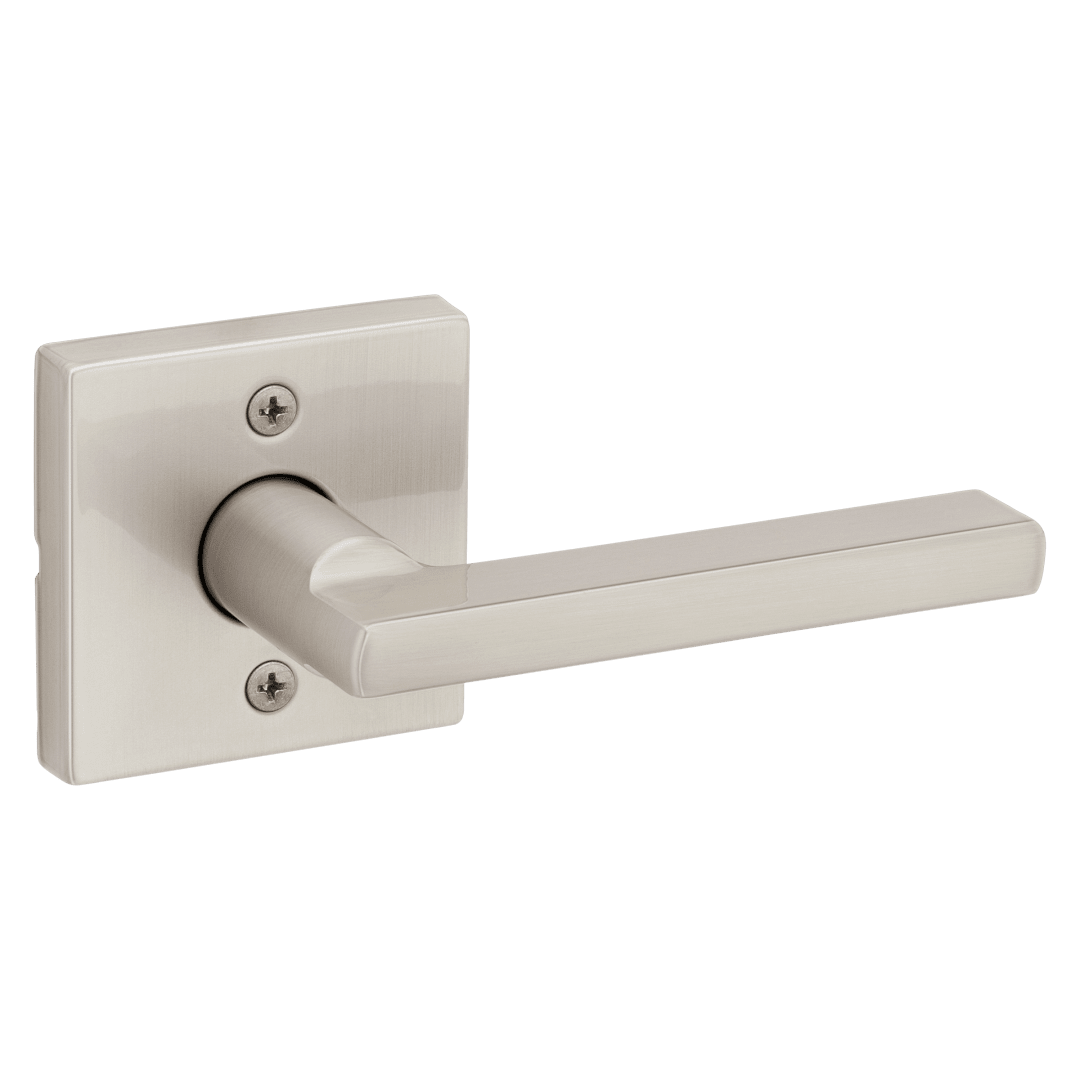 Halifax Hall/Closet LED Lever in Satin Nickel