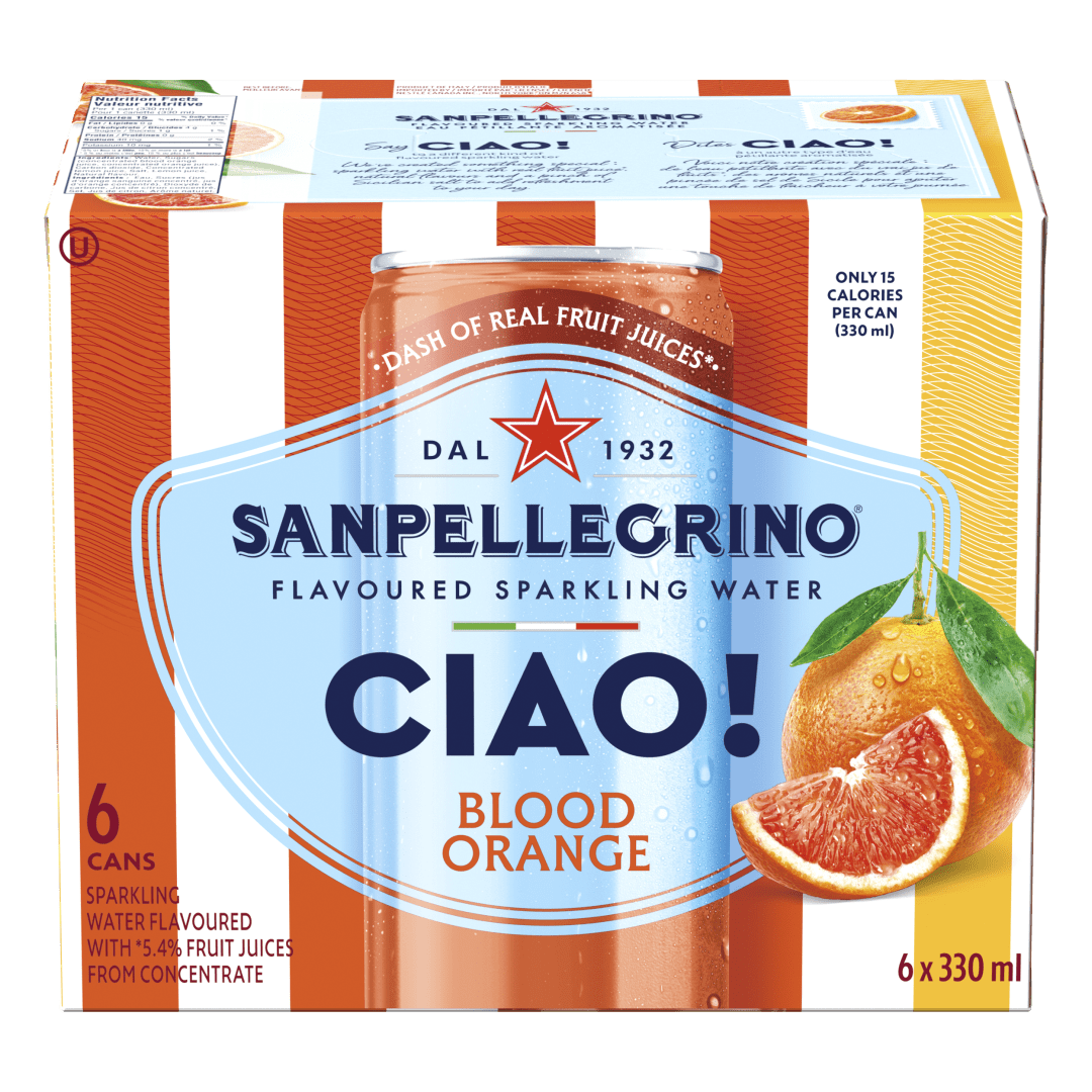 SPE CIAO!BlOrng CanFrPk130(4(6x330ml))CA