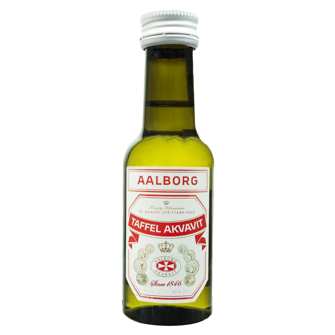 Aalborg Taffel Aquavit 50ml 90 Proof
