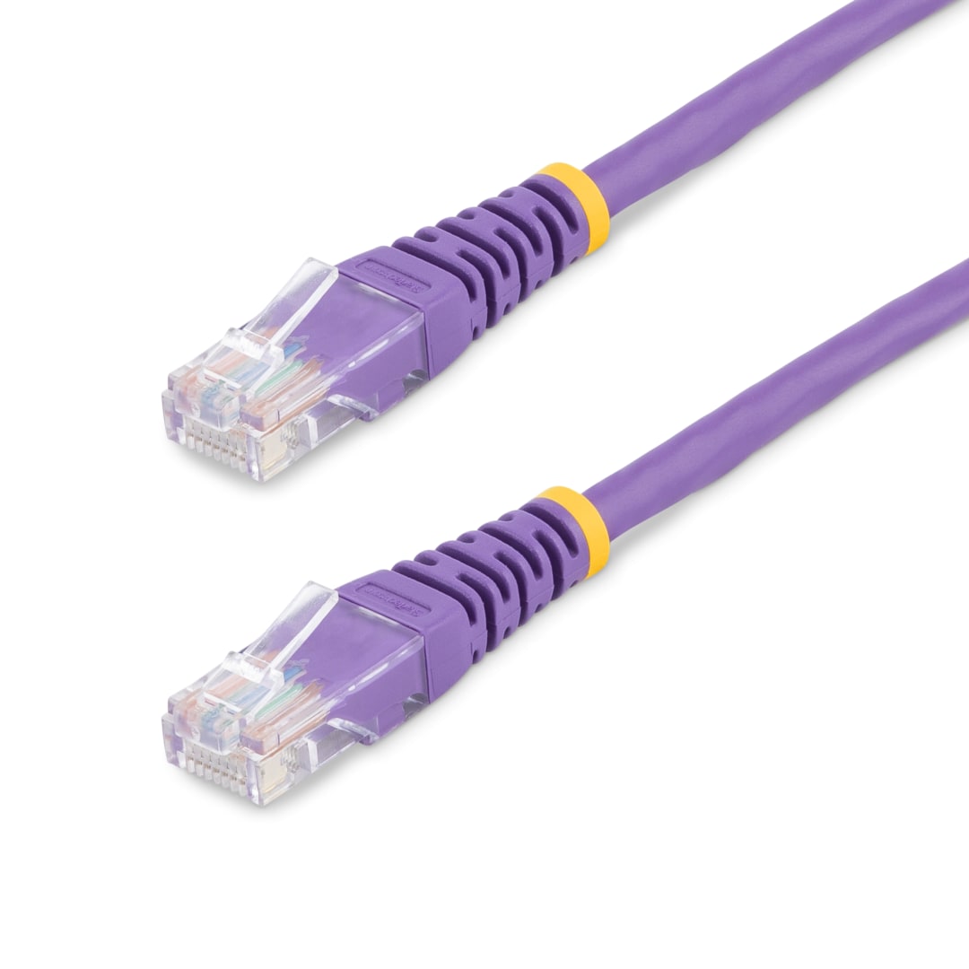 6 ft. Purple Molded Cat. 5e Patch Cable