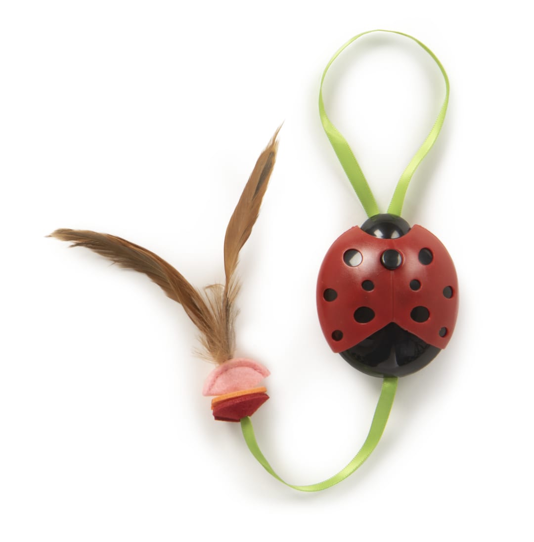 Petlinks Loopy Laser 2 in 1 Laser Pointer Hanging Door Cat Toy and Laser Pointer, Battery Powered