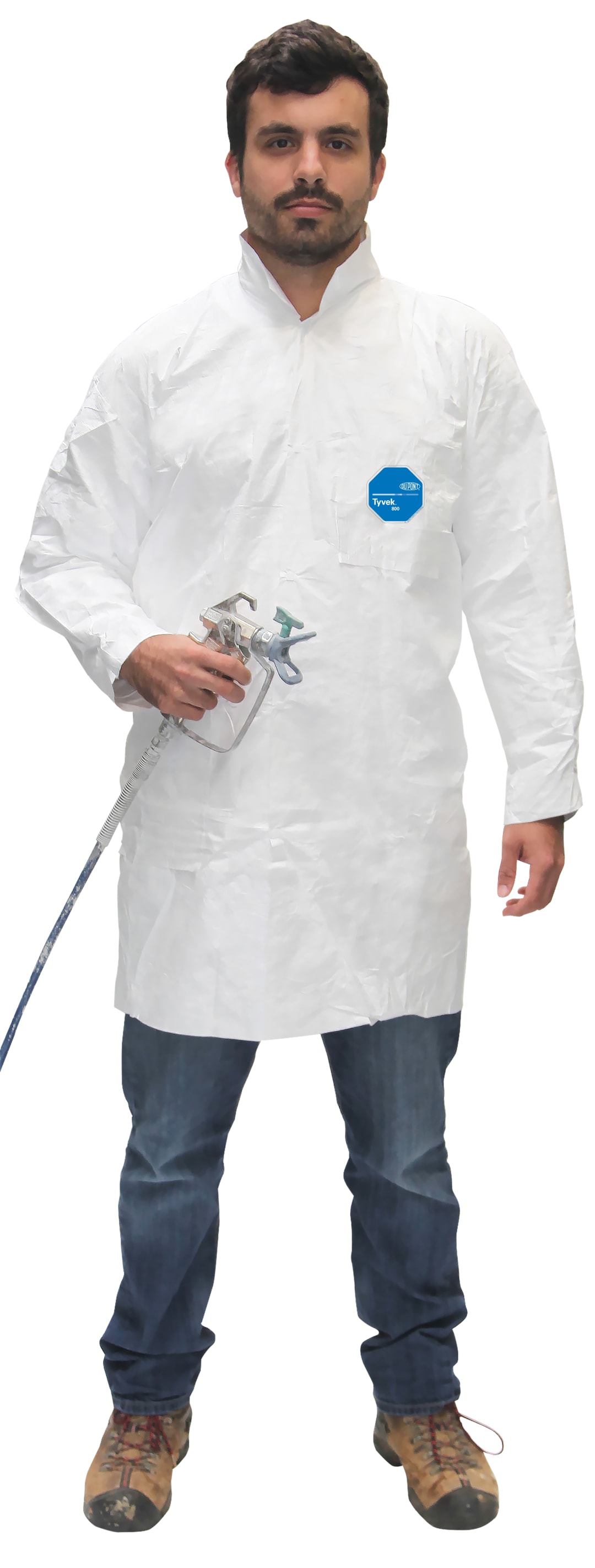 DuPont™ Tyvek® Button Up Lab Coat, 2XL