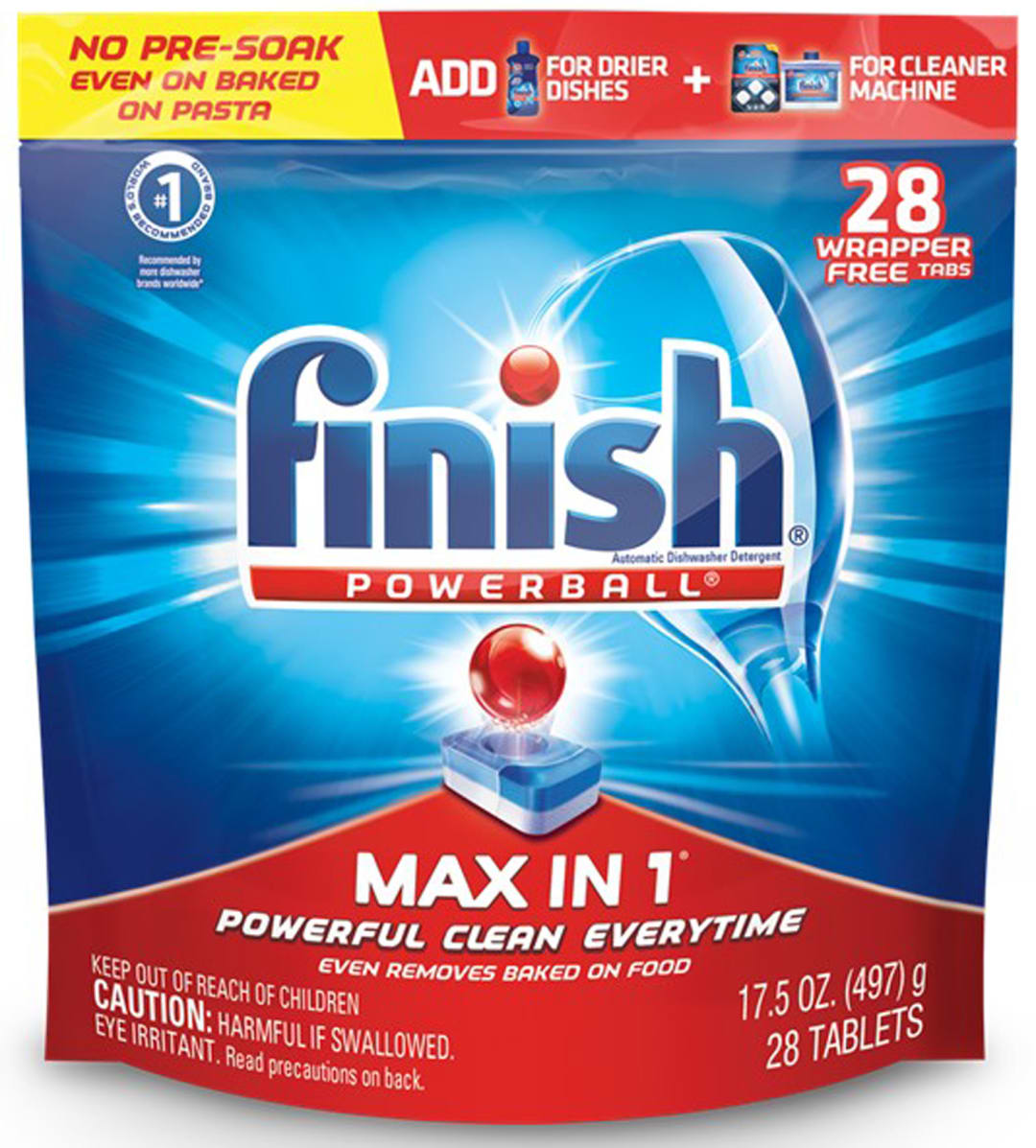 FINISH® POWERBALL® - Max in 1® 4/28 ct.