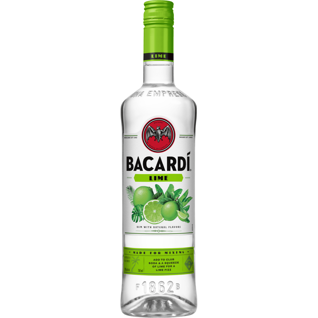 Bacardi Lime Rum, Gluten Free 35% 750mL