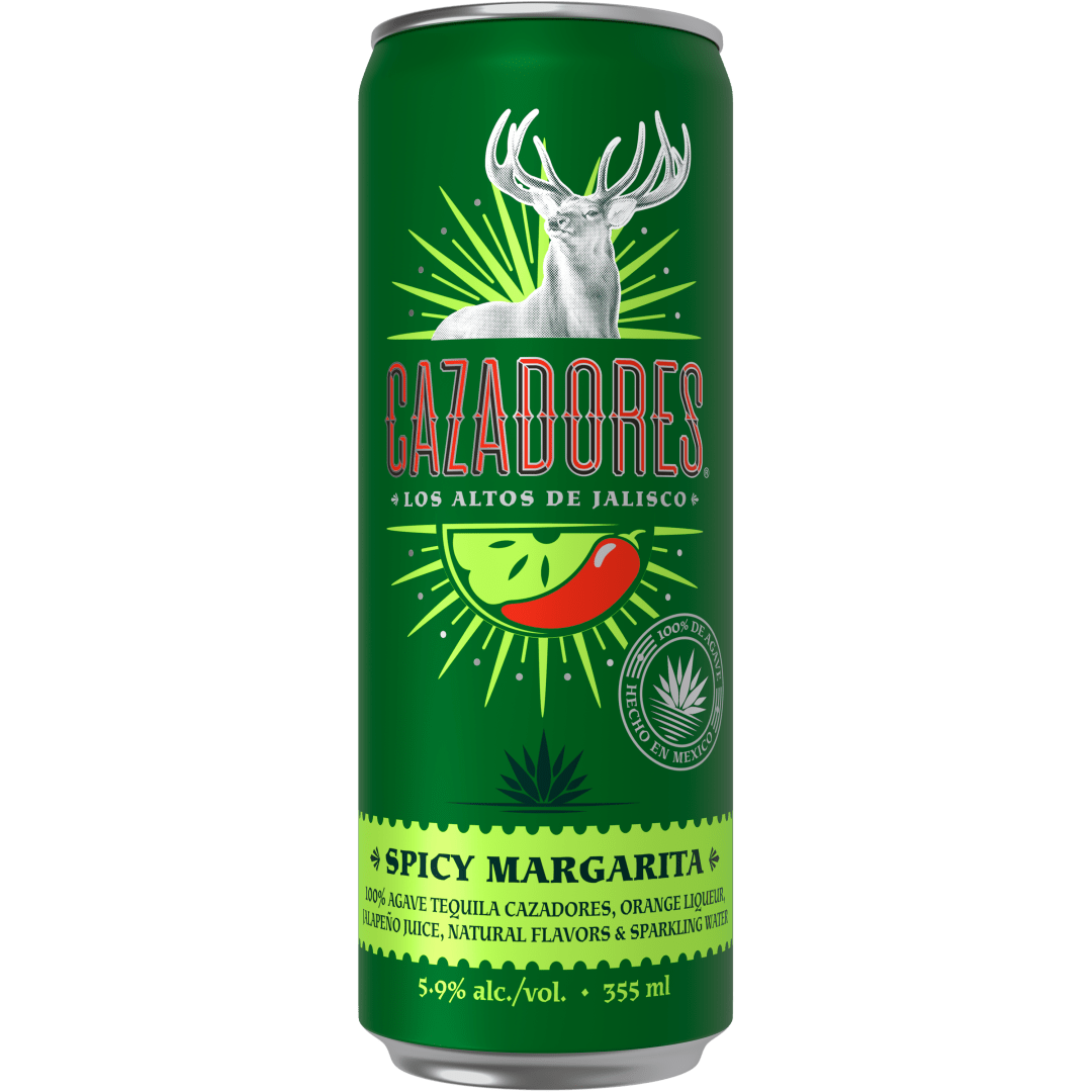 Cazadores Ready-To-Drink Gluten Free Spicy Margarita Cocktail 5.9% 355mL