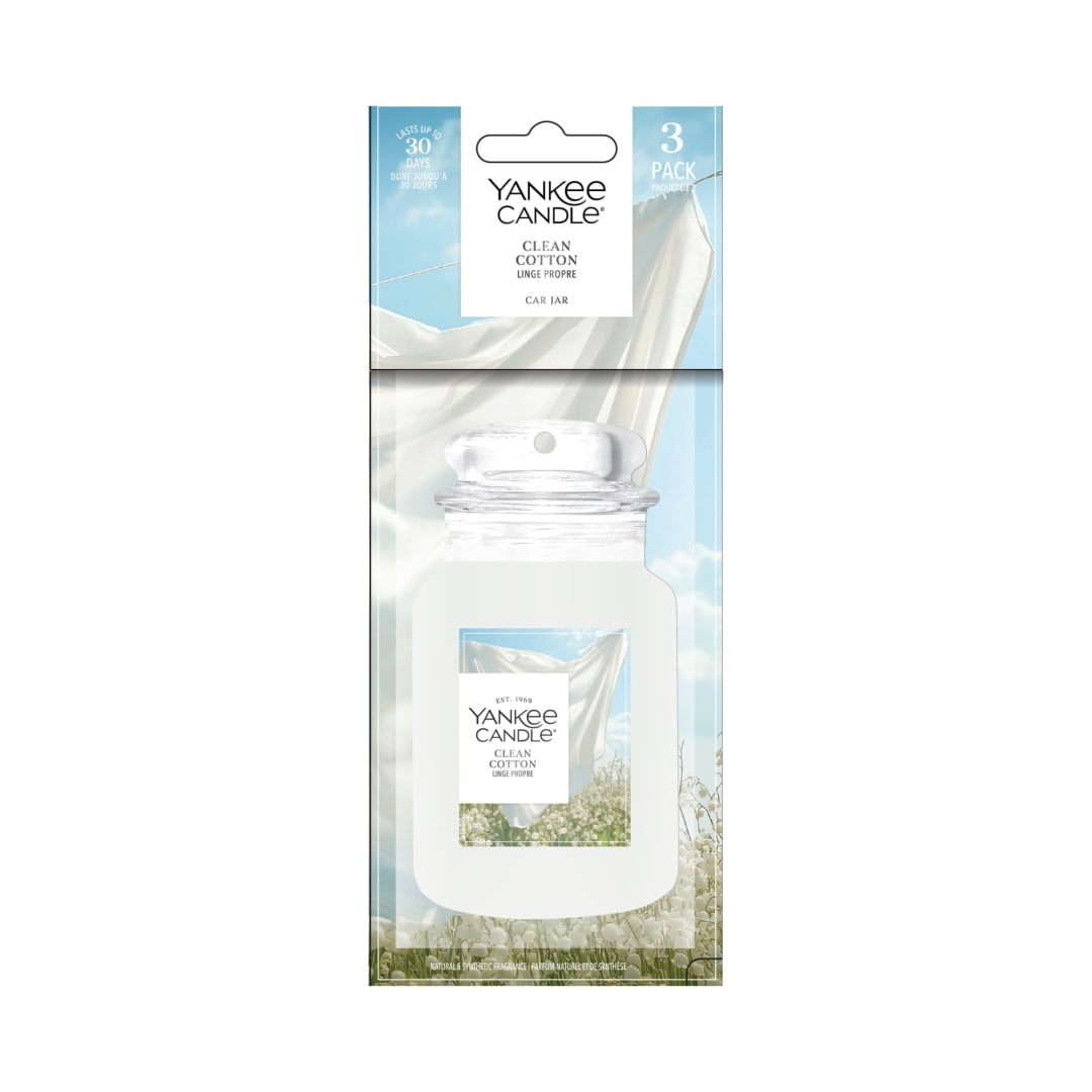 CAR JAR-3PK CLN CTTN YCE CLP P4