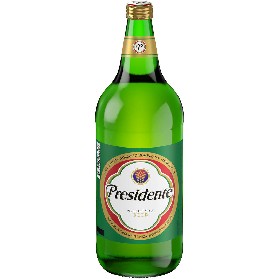 Presidente Pilsener Beer, 1.83L Bottle