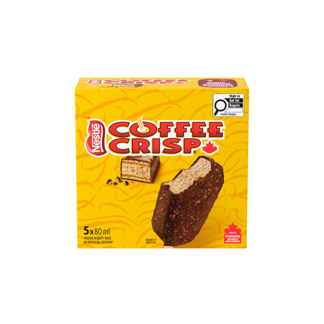 Coffee Crisp Bars 6(5x80ml) CA