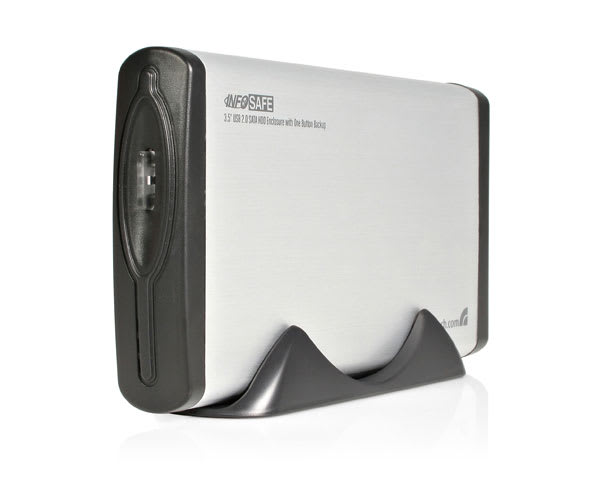 3.5" USB 2.0 SATA HDD Enclosure With Backup