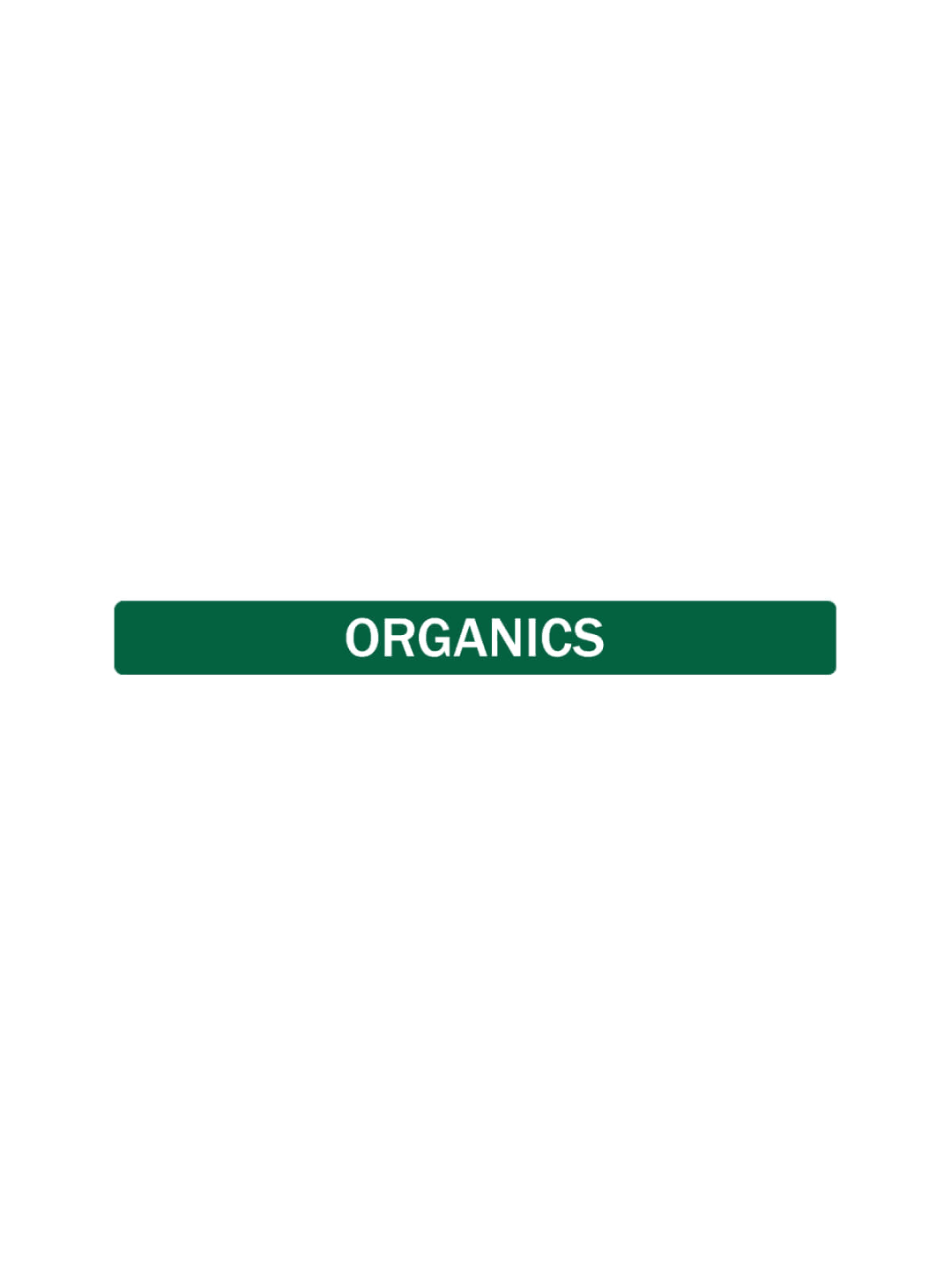 ASPYRE - Label - Organics - Green-White