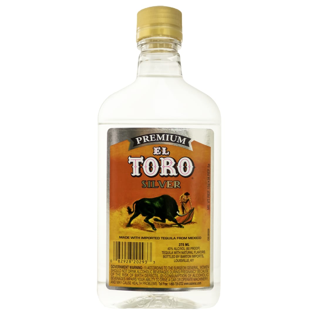 El Toro Silver Tequila 375ml 80 Proof
