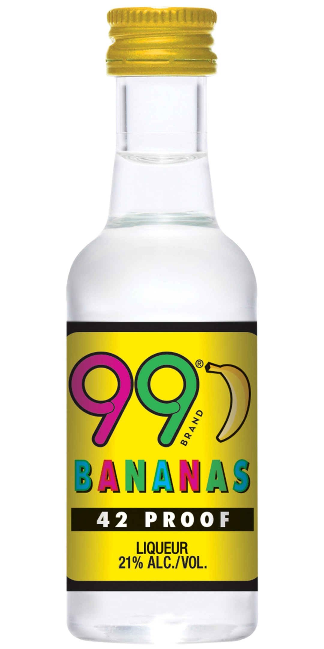99 Bananas Liqueur 50ml 42 Proof