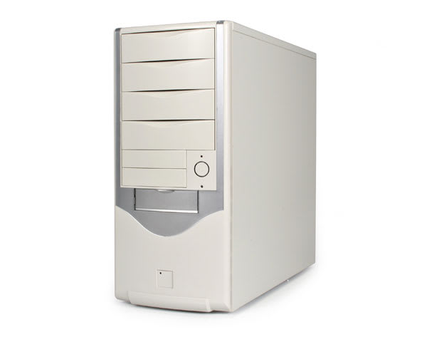 Beige 8 Bay MidTower Case with Silent 450W ATX12v 2.01PSU