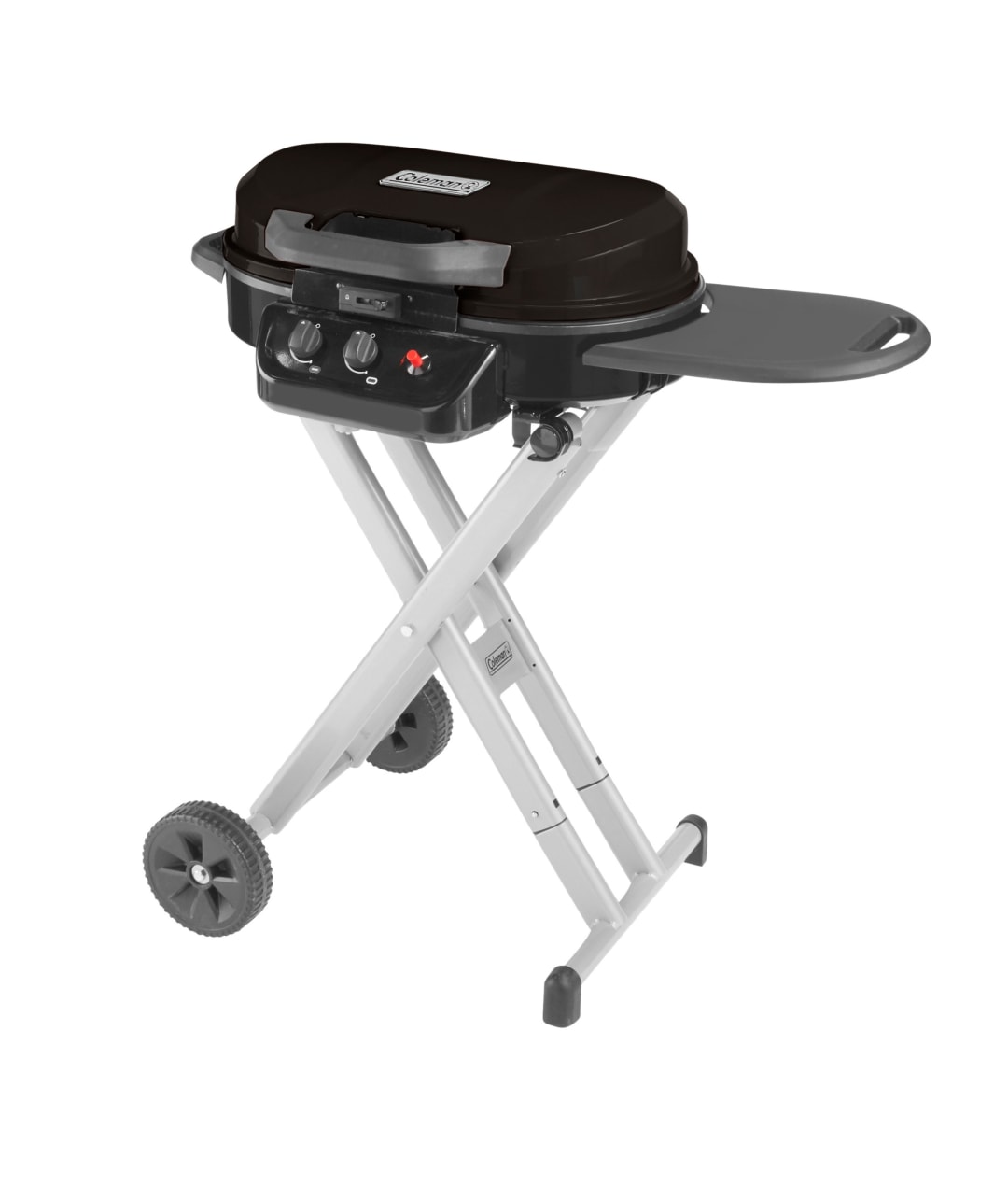 Coleman RoadTrip 225 Portable Propane Grill, 2-Burner Gas Grill with Matchless Ignition & Adjustable Temperature Control, 11,000 BTUs of Power for Grilling, Tailgating, Camping, BBQ, & More