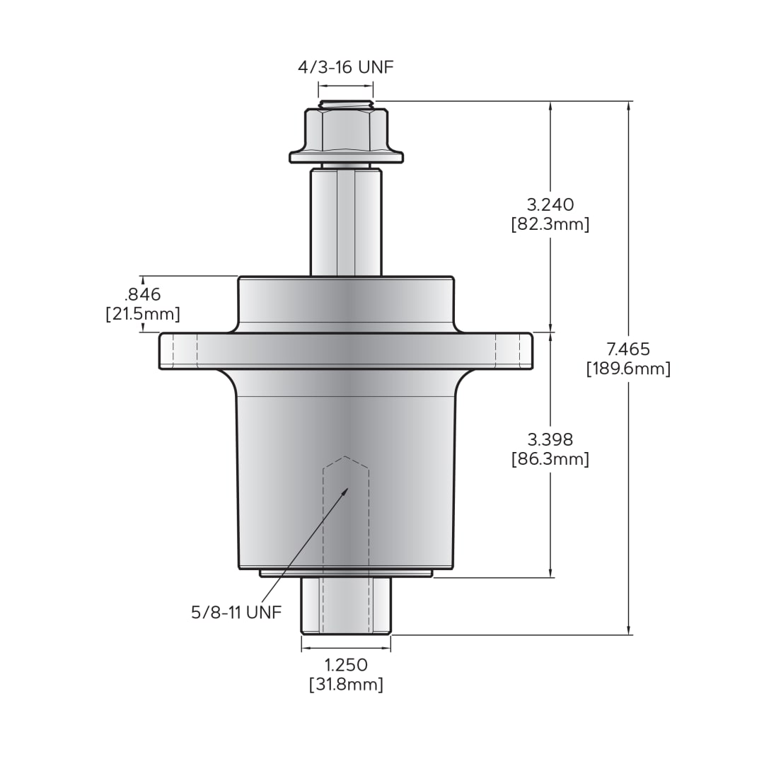 Spindle Assembly, SCAG 461950
