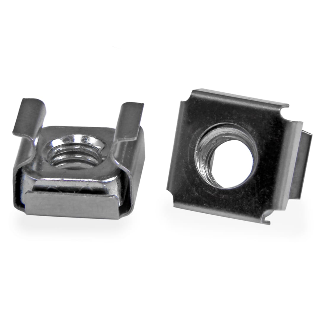 100Pkg M6 Cage Nuts for Server Rack Cabinet