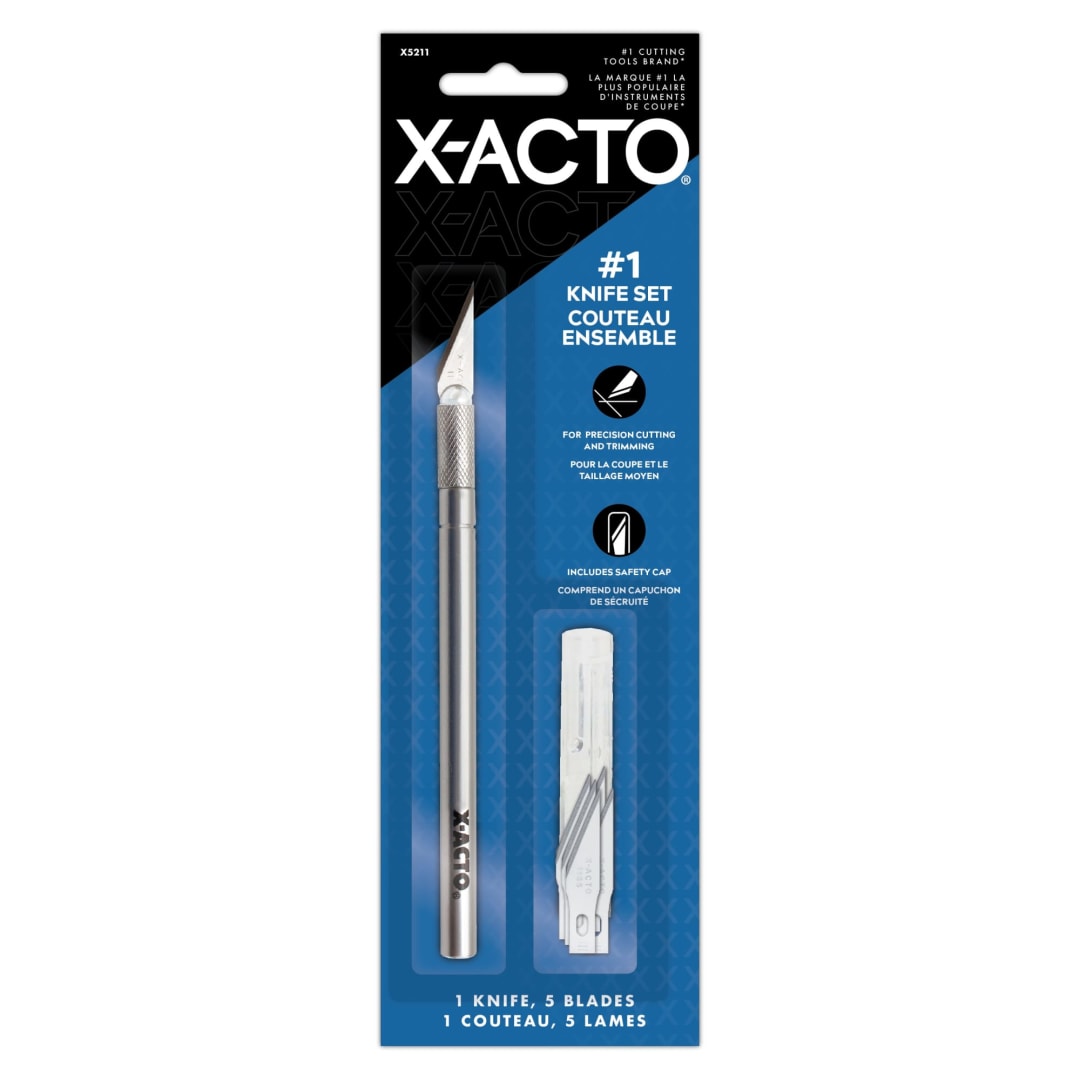 X-ACTO #1 KNIFE SET CARDED 72/64