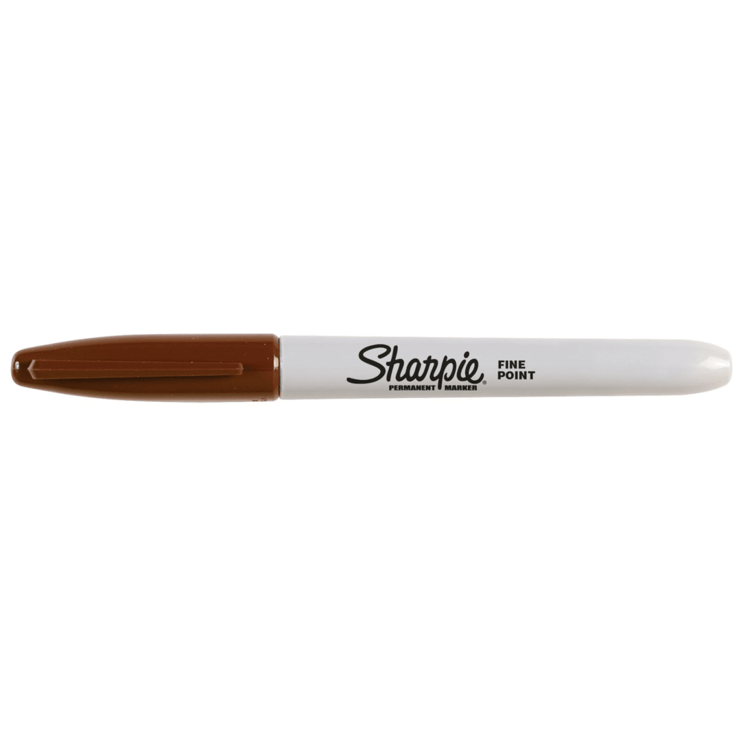 SHARPIE FINE OS 6 BROWN