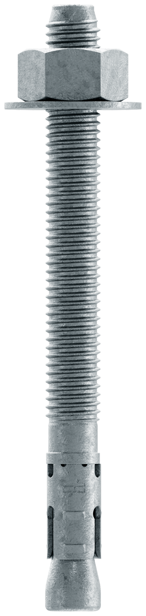 Simpson Strong-Tie STB2-50512MGF25 Strong-Bolt® 2 — 1/2 in. x 5-1/2 in. Mechanically Galvanized Wedge Anchor, Fully Assembled (25-Qty) (Pack of 2)