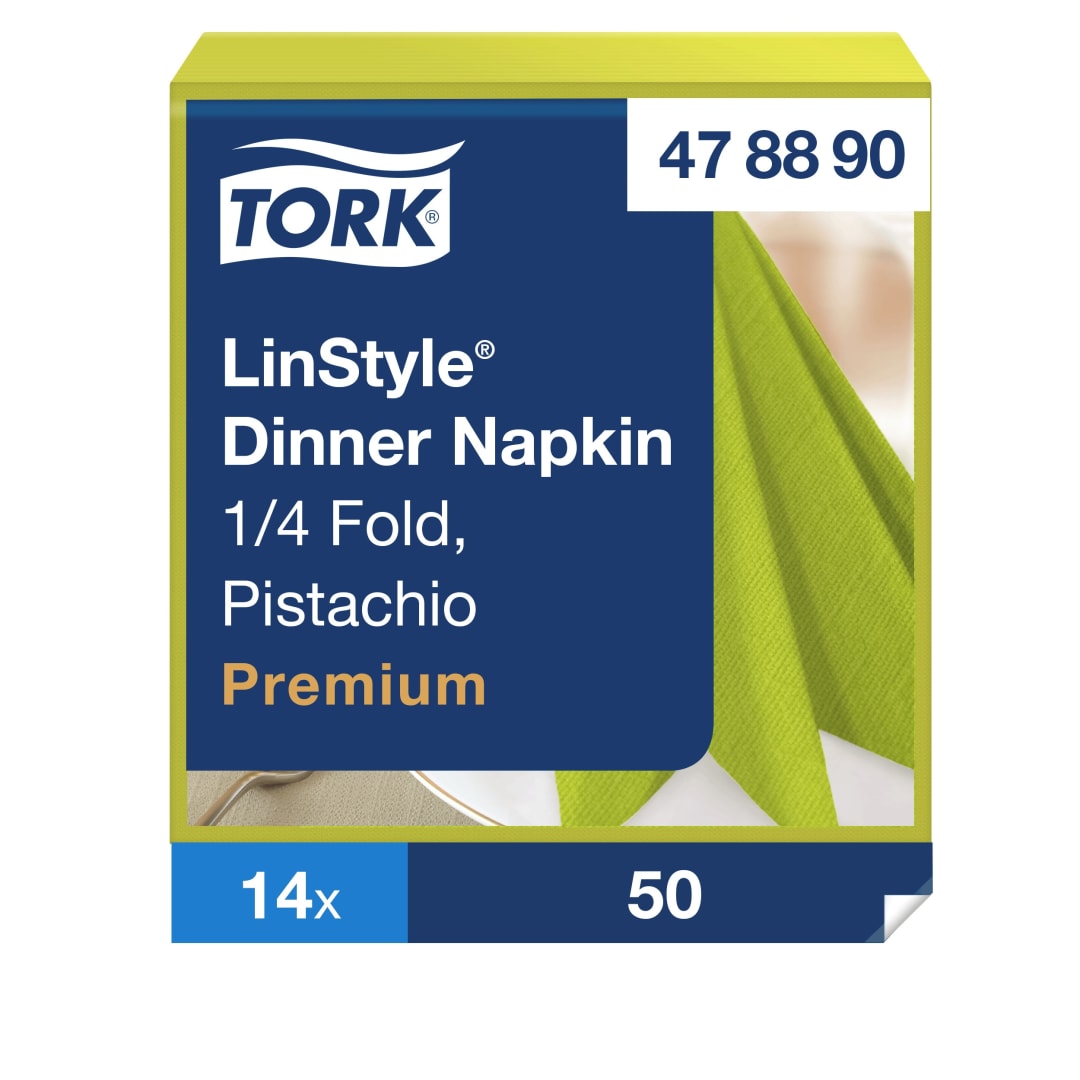 Tork Premium LinStyle® Pistachio Dinner Napkin