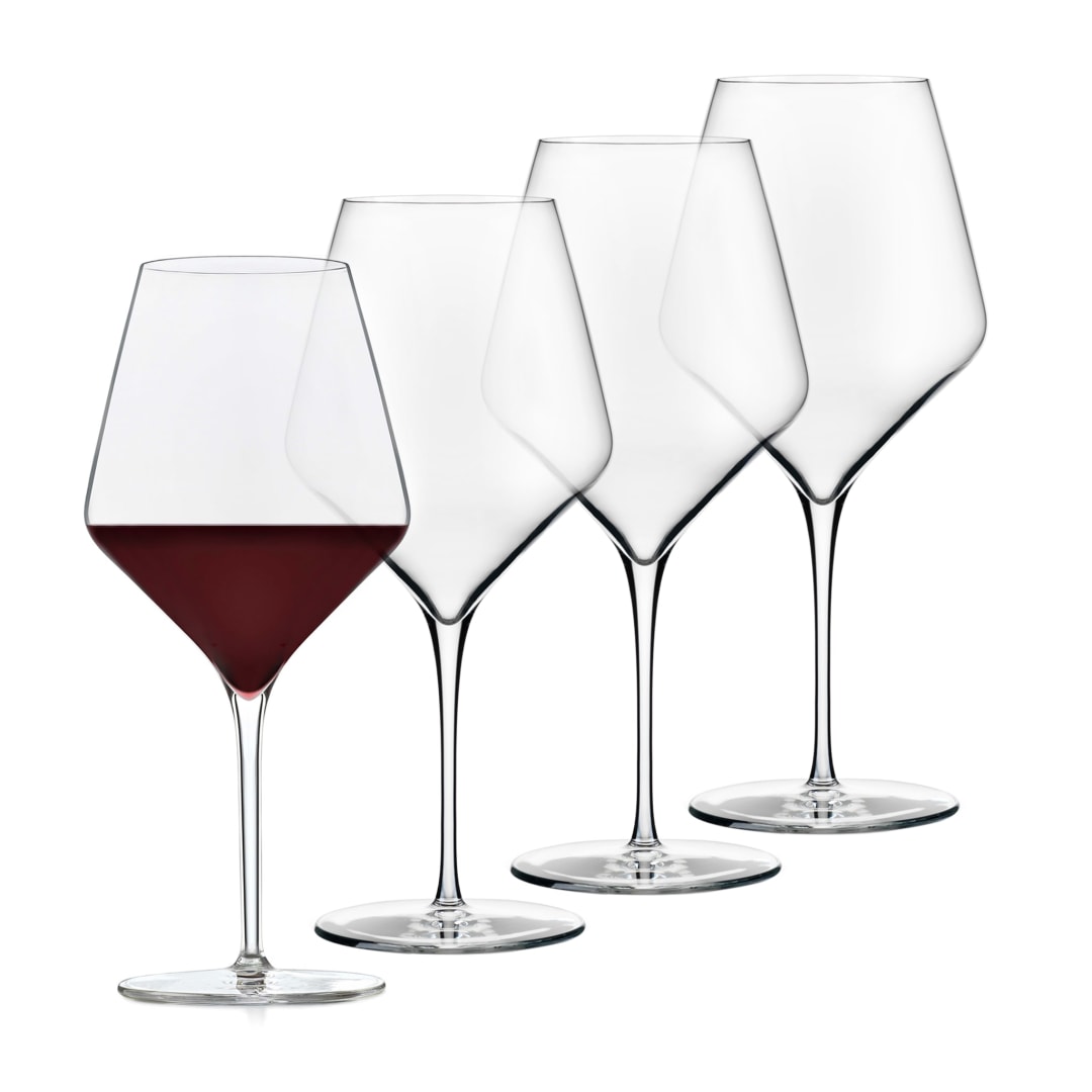 Libbey Signature Greenwich Red Wine Glasses, 24-ounce, Set of 4
