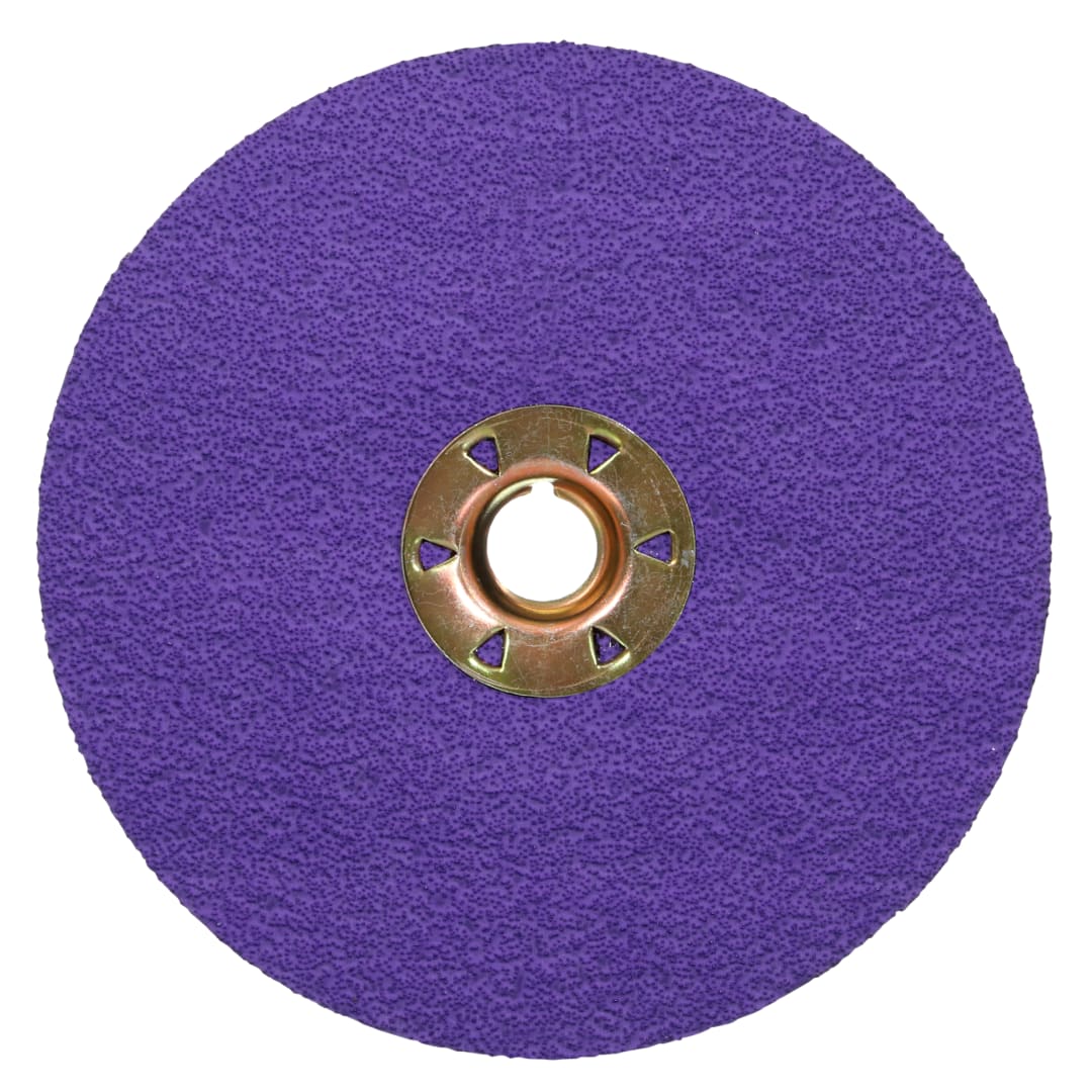 3M™ Cubitron™ 3 Fiber Disk 1187C, 60+, TN Quick Change, 114 mm, 25/Bag, 100 ea/Case