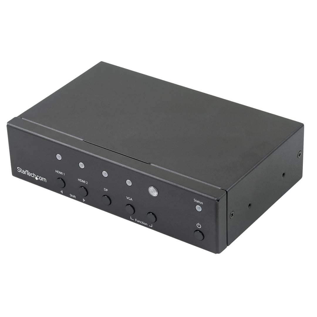 VGA HDMI DisplayPort to HDMI Converter Switch - 4K