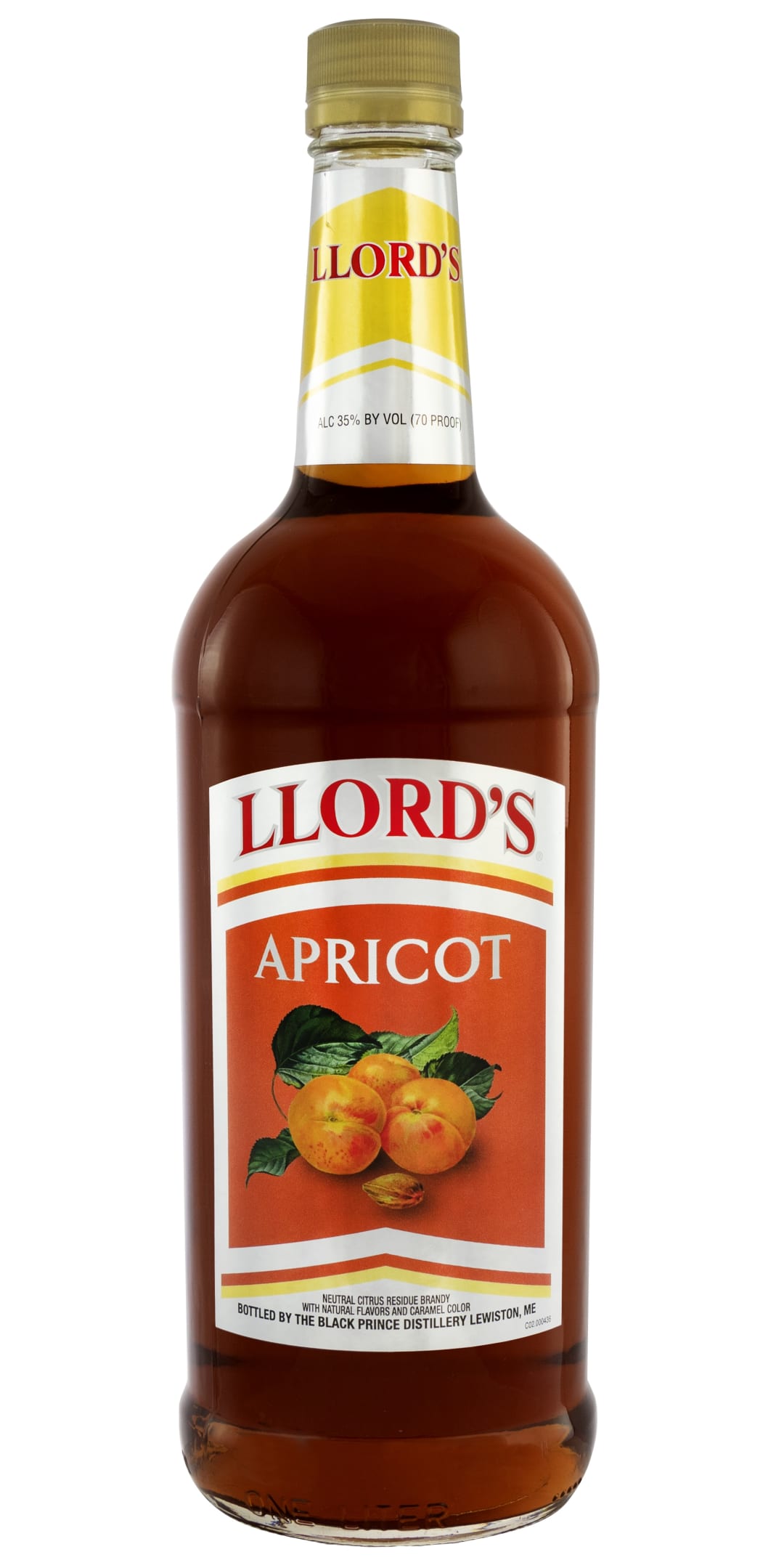 Llord's Apricot Brandy 1l 70 Proof