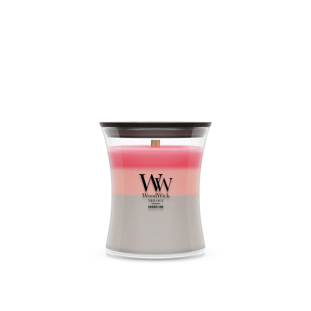 WoodWick Shoreline Medium Hourglass Trilogy Candle