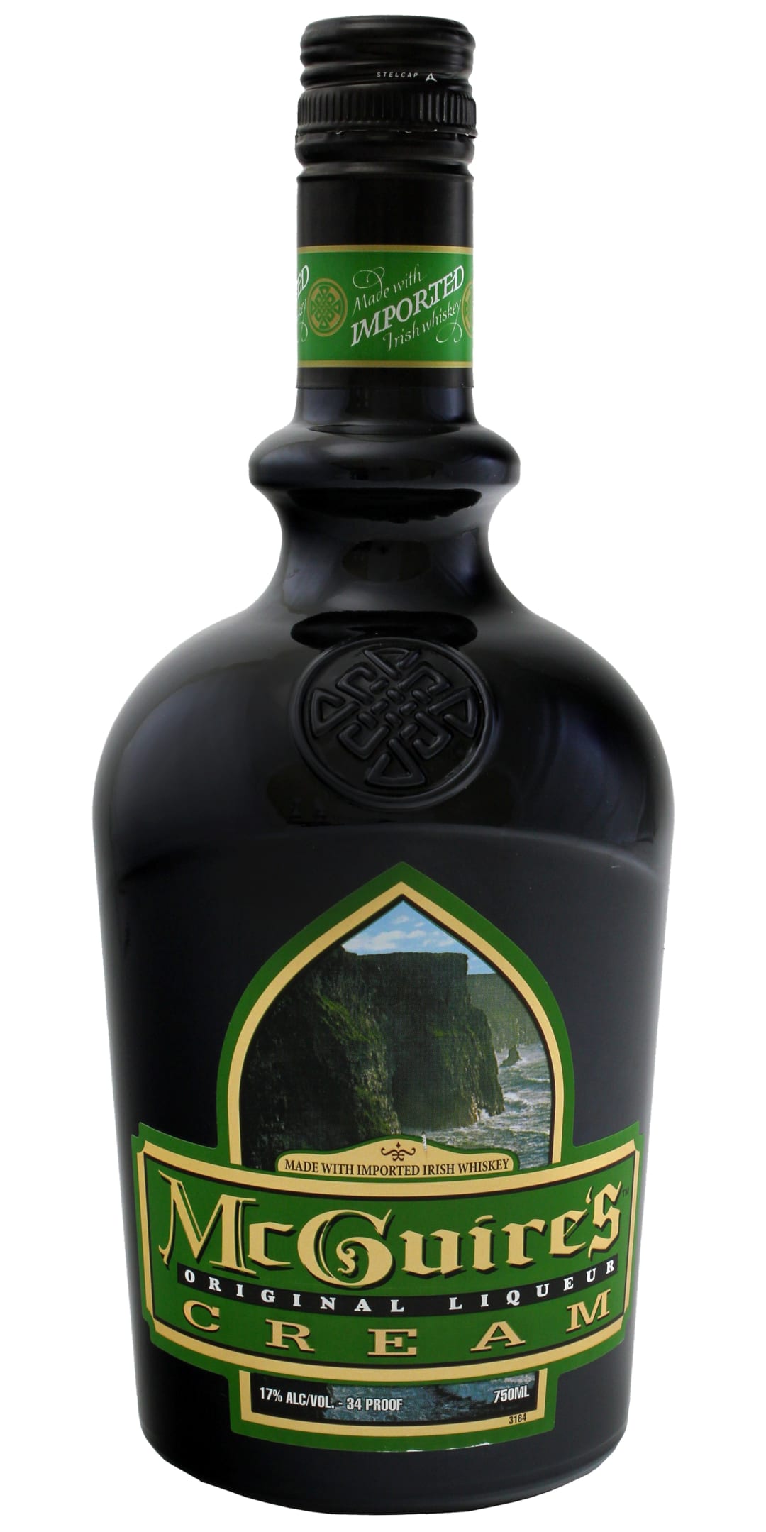 Mcguires Cream Liqueur 750ml 34 Proof