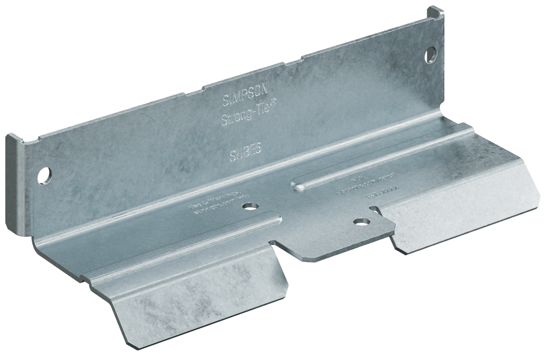 Simpson Strong-Tie SUBE6-R50 SUBE Bridging Connector for 6-in. Stud (Qty-50)