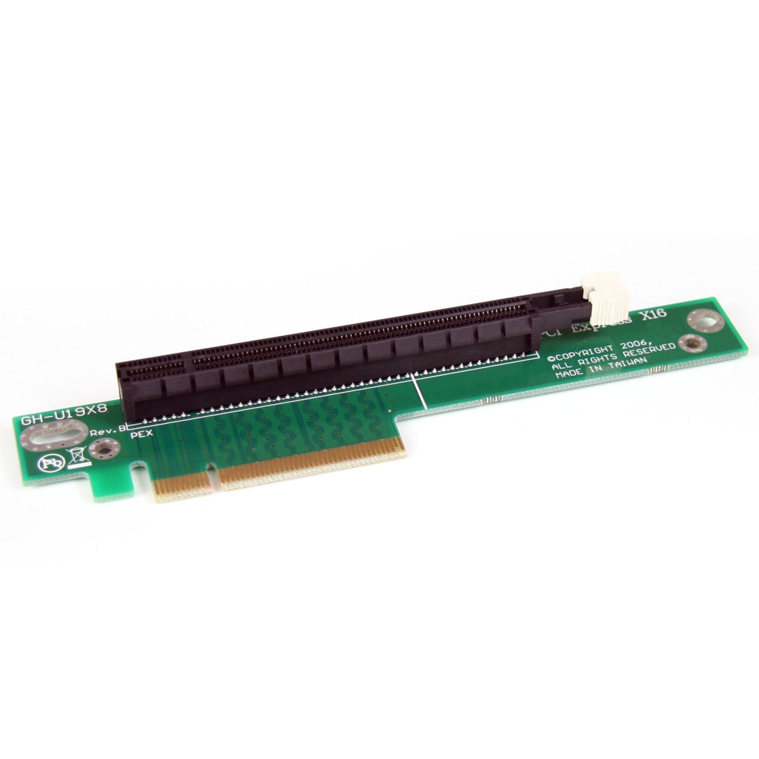 PCI Express x8 to x16 riser card