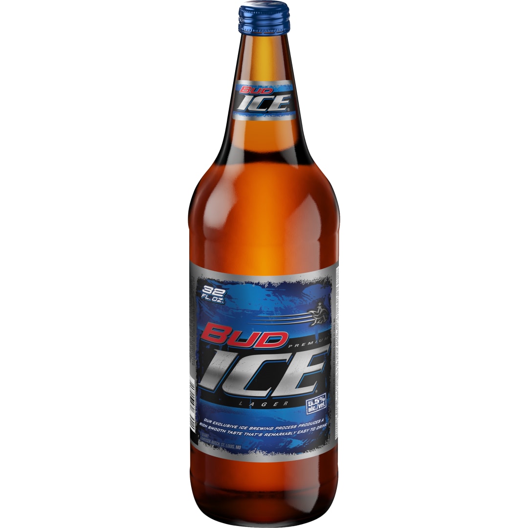 Bud Ice® Beer, 32 fl. oz. Bottle