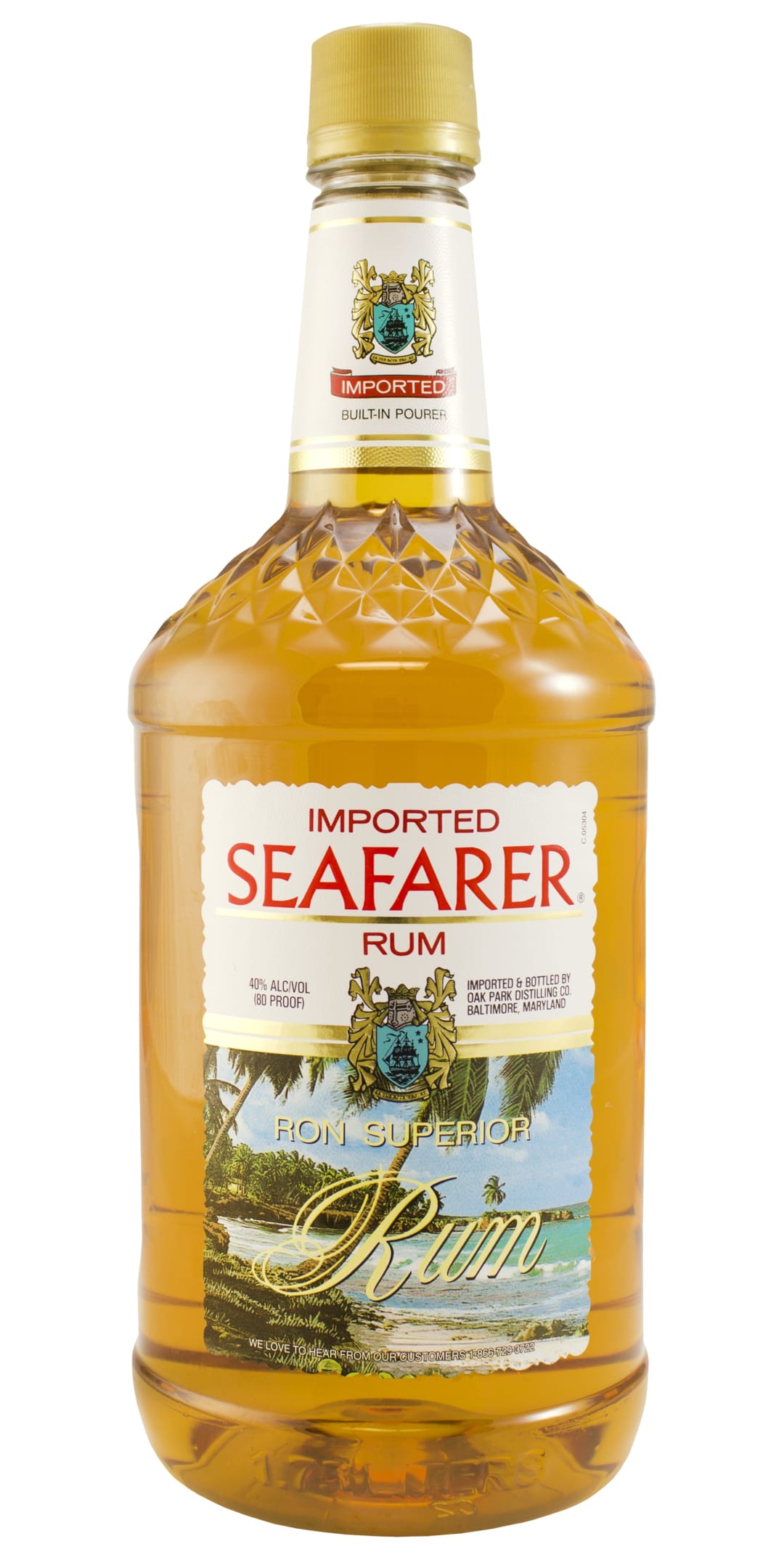 Seafarer Dark Rum 1.75l 80 Proof