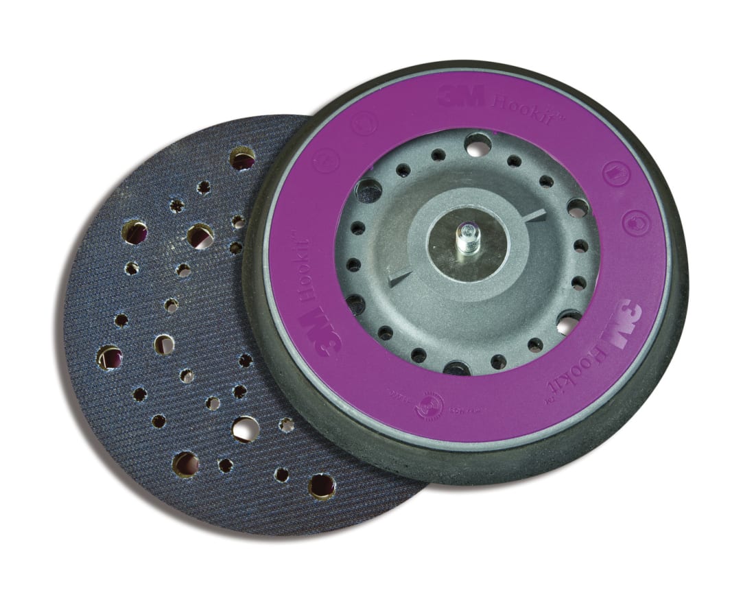 3M™ Hookit™ Podkladová podložka s viacerými otvormi, 150 mm, 8 mm (5/16 palcov), mäkká, 50541