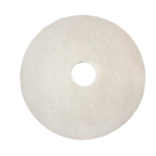 3M™ Premium Maschinenpad, Weiß, 410 mm, 5 Stück / Karton